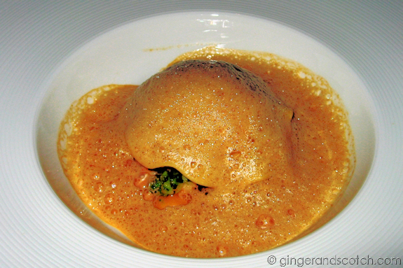 Ravioli of Canadian Lobster from Al Muntaha, Burj Al Arab Ravioli of Canadian Lobster from Al Muntaha, Burj Al Arab