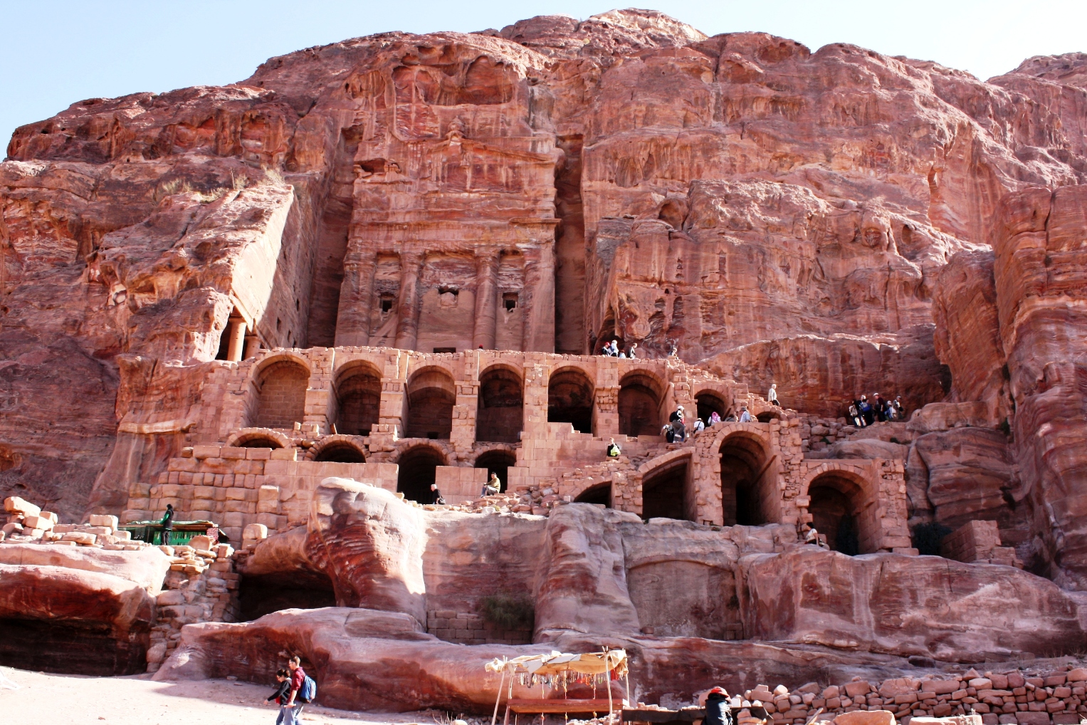 Petra - Royal Tombs Petra - Royal Tombs