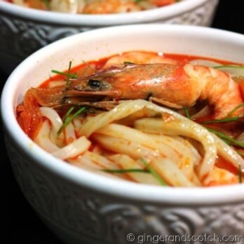 Kimchi Udon Soup