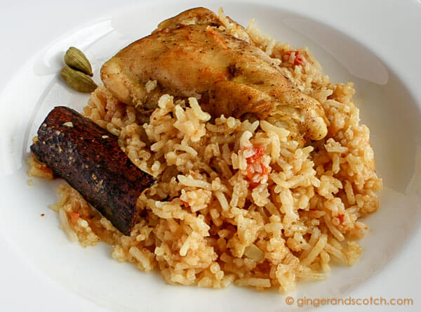 Emirati Chicken Machboos