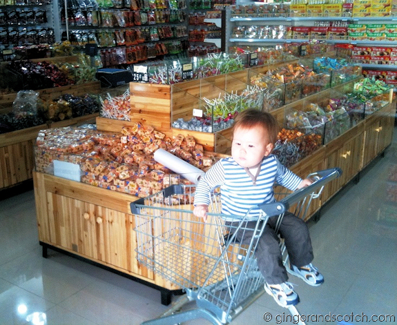 Chinese grocery store in Dubai International City
