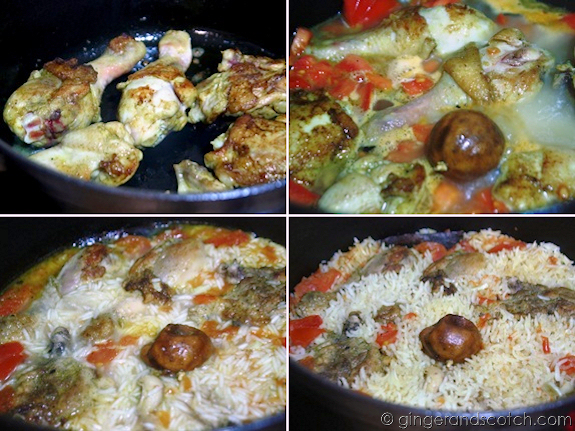 Emirati Chicken Machboos Emirati Chicken Machboos