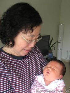 My Mom with Wee Scotch