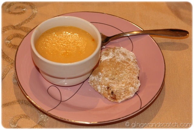 flan with Mexican wedding cake flan with Mexican wedding cake