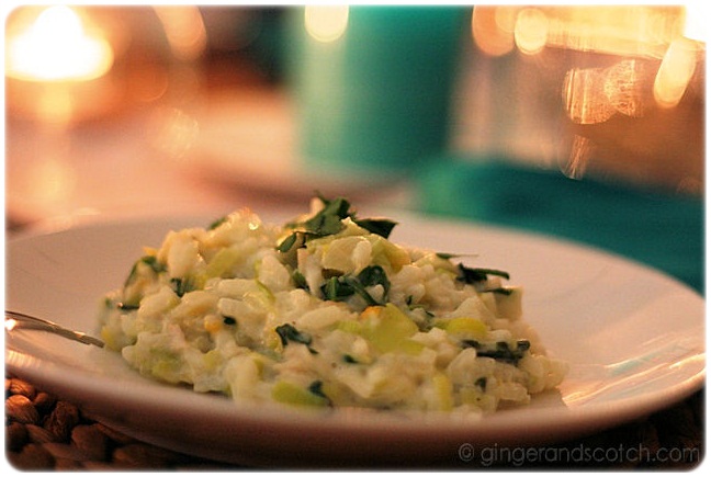 Smoked Haddock, Leek and Spinach Risotto Smoked Haddock, Leek and Spinach Risotto
