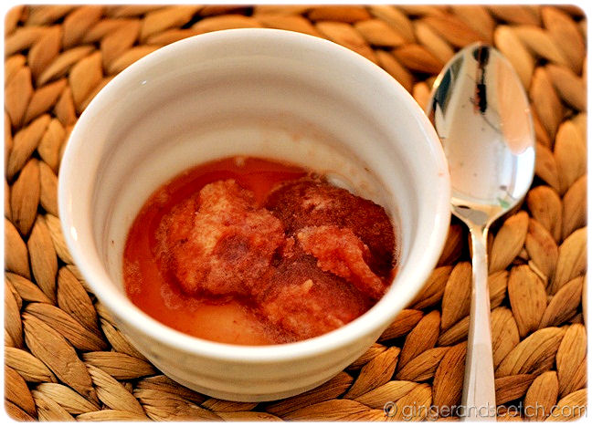 strawberry sorbet strawberry sorbet