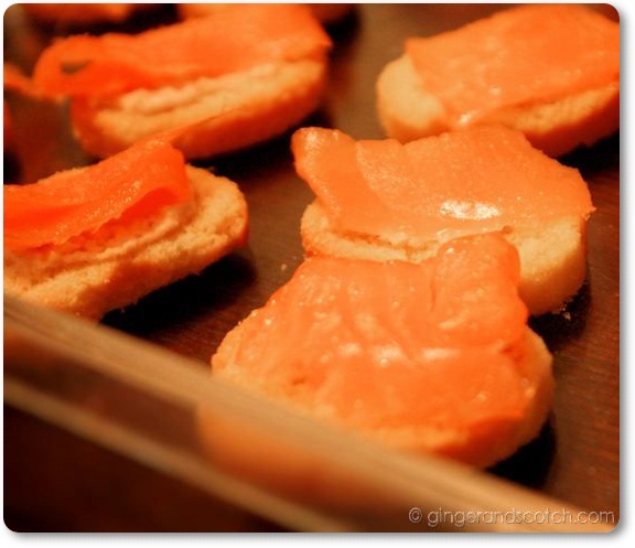salmon crostini salmon crostini