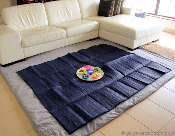 Indoor Picnic Setup Indoor Picnic Setup