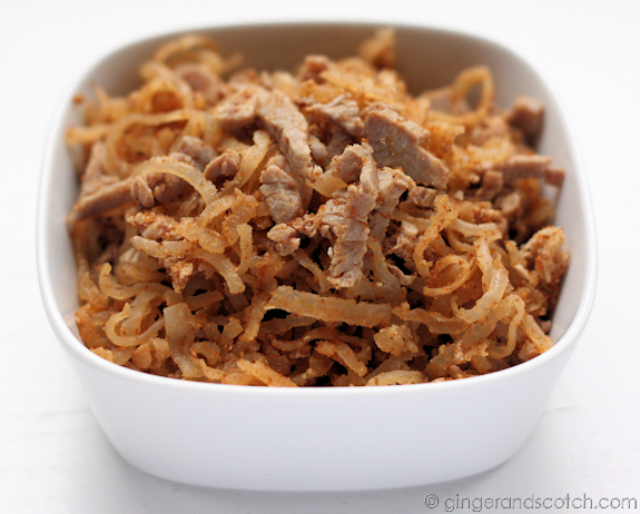 Shredded Pork and Pork Skin Shredded Pork and Pork Skin