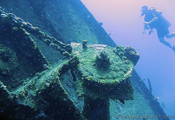 Wreck Dive El Aguila Wreck Dive of El Aguila