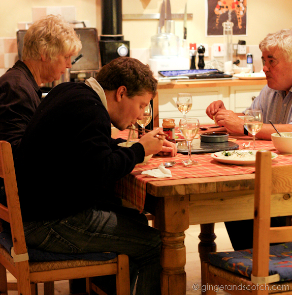 Enjoying the Pho Enjoying the Pho