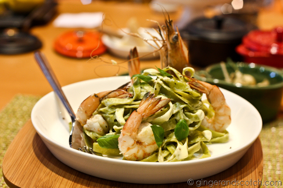 Prawn Fettuccine Prawn Fettuccine