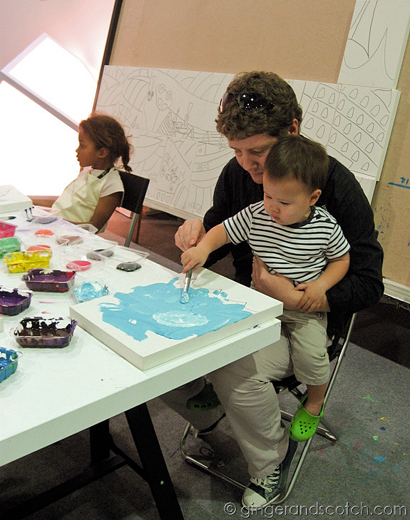 Painting at Abu Dhabi Art Painting at Abu Dhabi Art