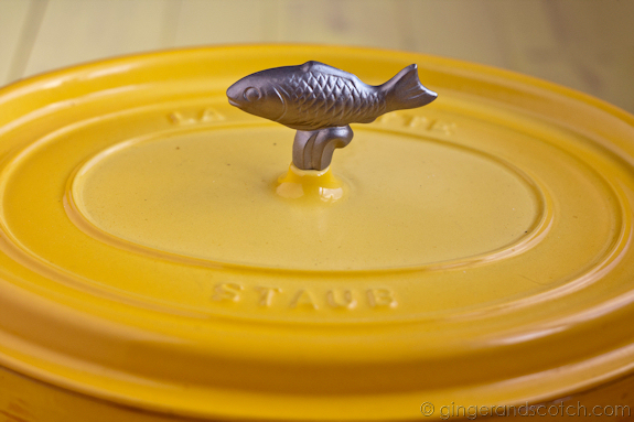 Staub French Oven in Yellow Staub French Oven in Yellow