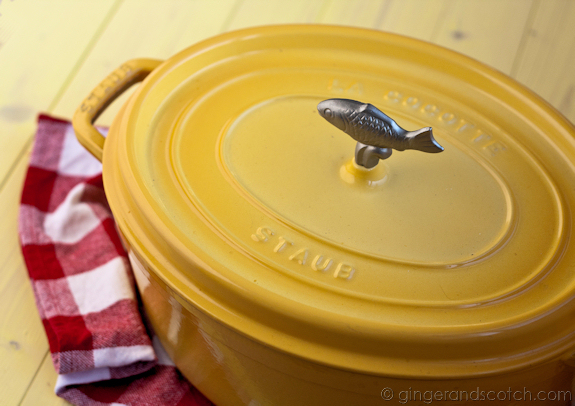 Staub French Oven in Yellow Staub French Oven in Yellow