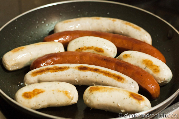 Sausages for Charcroute Garnie Sausages for Charcroute Garnie