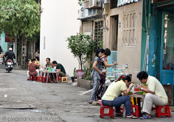 Pho Vendor in Vietnam