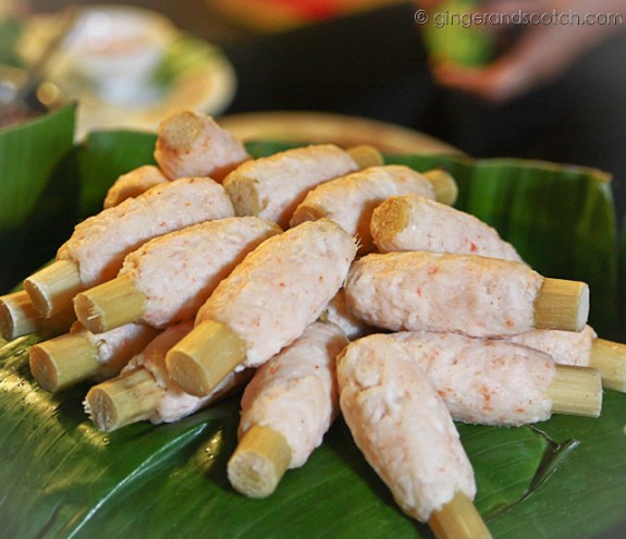 Shrimp Paste on Sugar Cane Shrimp Paste on Sugar Cane