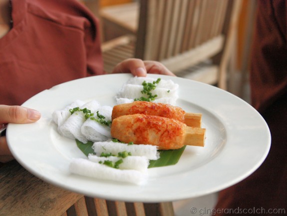 Shrimp on Sugar Cane Shrimp on Sugar Cane