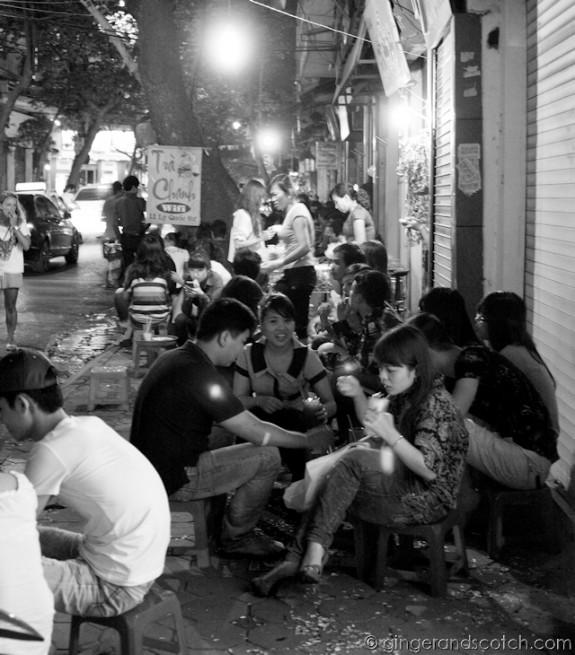 Hanoi Street Scene Hanoi Street Scene