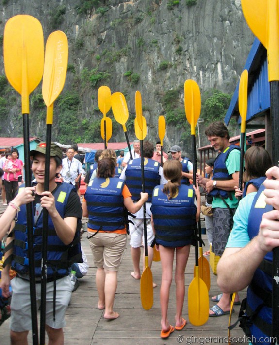 Kayaking Halong Bay 2 Kayaking Halong Bay