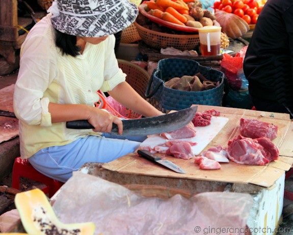 Hoi An Market - Meat Hoi An Market - Meat