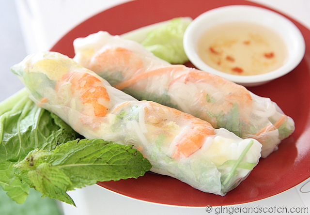 Goi Cuon - fresh summer rolls Goi Cuon - fresh summer rolls
