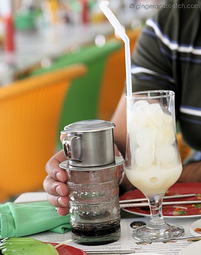 Caphe Sua Da - ice coffee Caphe Sua Da - ice coffee