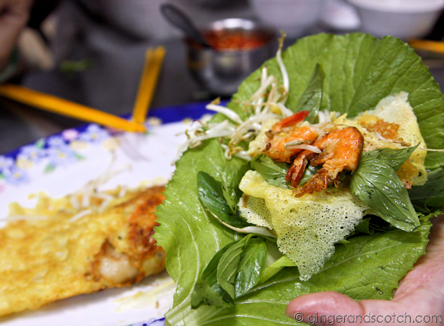 Banh Xeo - How to Assemble Banh Xeo - How to Assemble