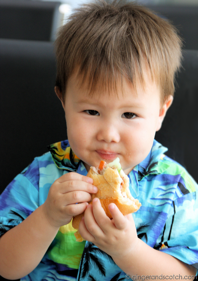 Enjoying Banh Mi Enjoying Banh Mi