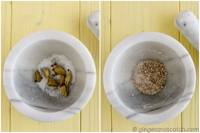 Ground Cardamon and Sea Salt Ground Cardamon and Sea Salt