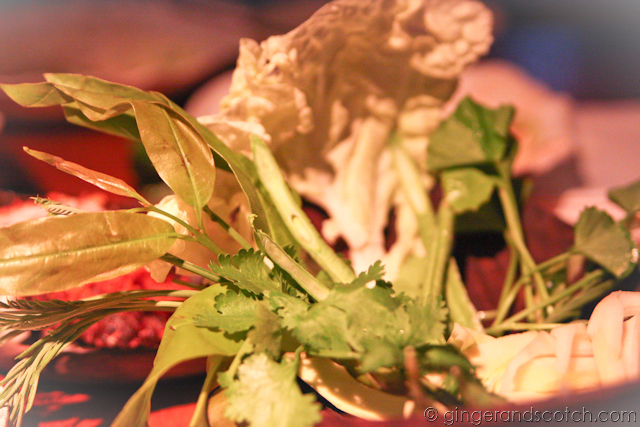 Assorted fresh Thai herbs Assorted fresh Thai herbs