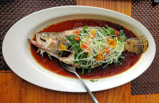 Steamed Fish @ ? 8 ?