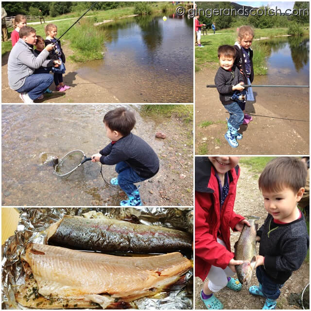 Children Fishing at Rothiemurchus