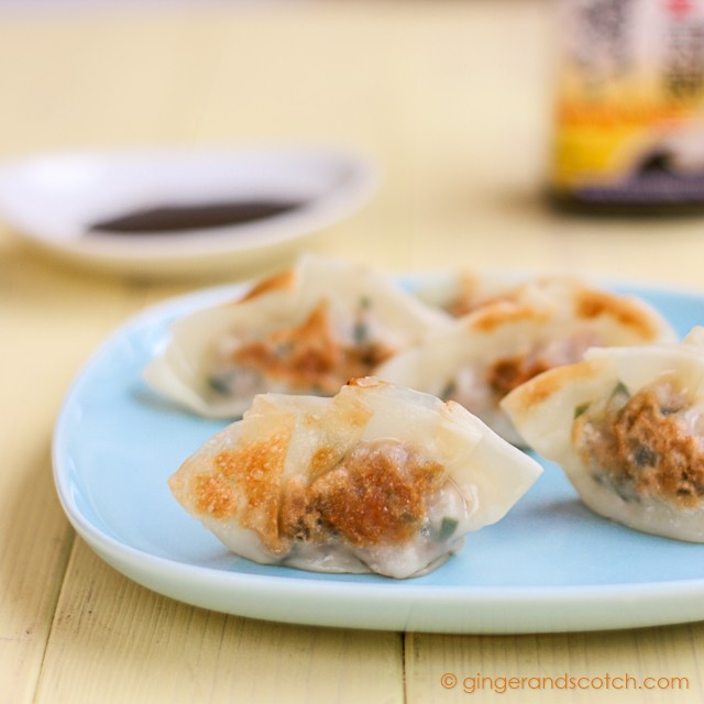 Potstickers with Pork and Garlic Chives