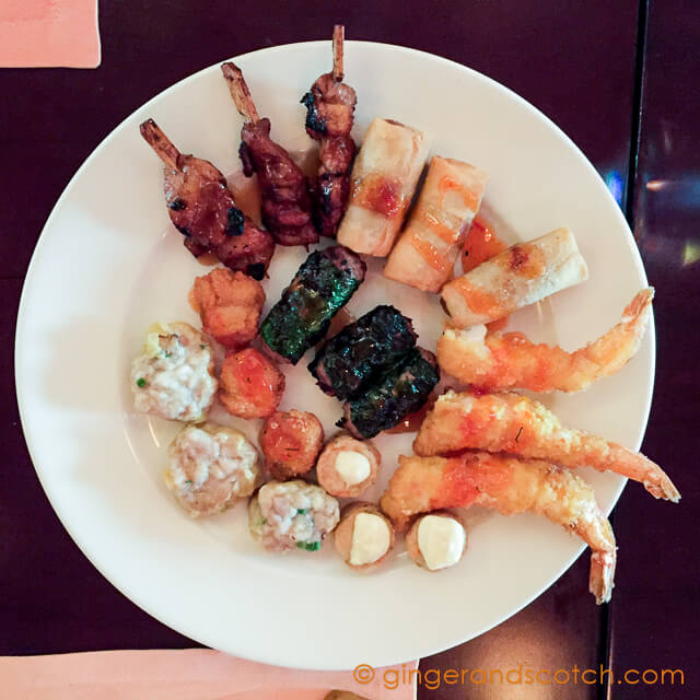 Assorted Vietnamese appetizers