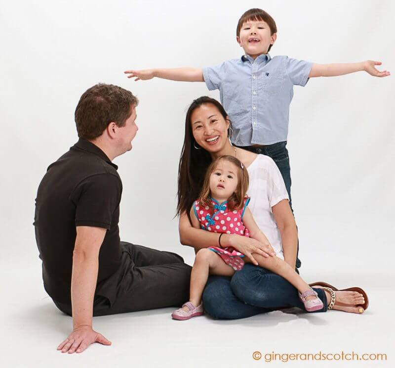 Ginger and Scotch family photo