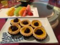 Shang Palace - Egg Tarts and Fruit Dessert