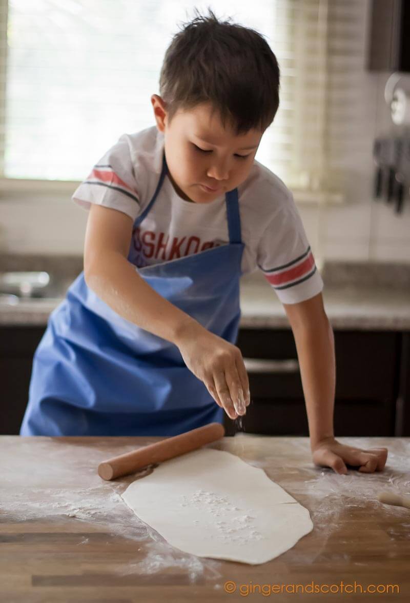 Rolling Out Homemade Chinese Noodles