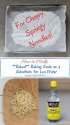 How to make baked baking soda as a substitute for Lye Water for chewy, springy Asian noodles