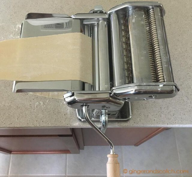 Imperia brand pasta machine vs the Marcato brand pasta machine