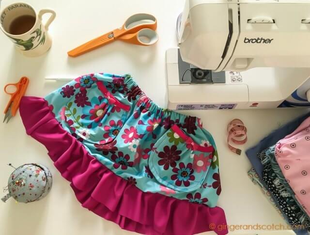 Sewing for Rags to Riches, a Dubai-based community