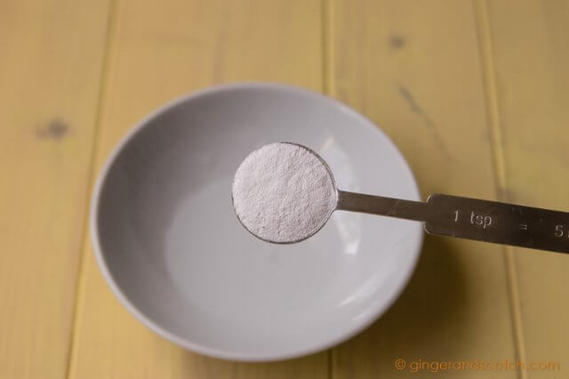 Adding *baked* baking soda to water for homemade Chinese egg noodles