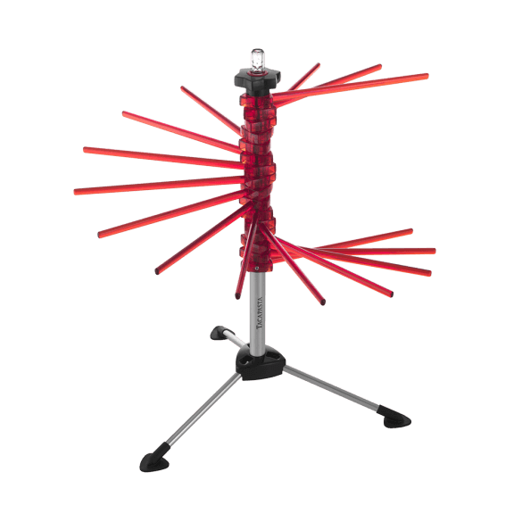 Marcato Pasta and Noodle Drying Rack in Red