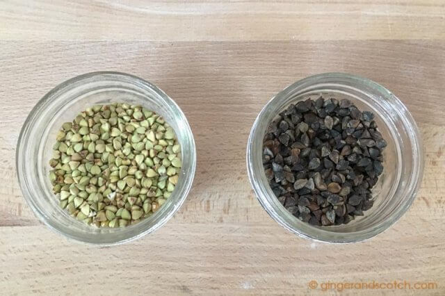 Buckwheat Berries Hulled and Unhulled