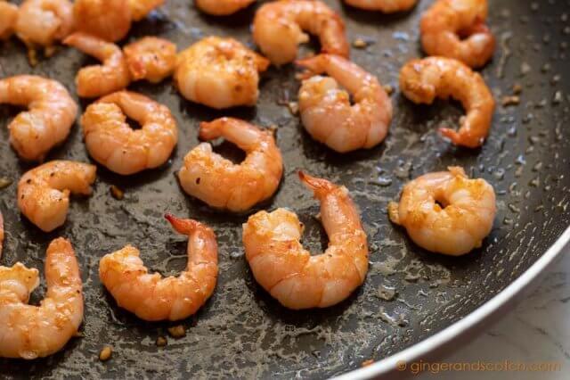 Sauteed Shrimp for Lo Mein
