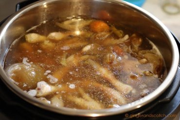 Making Tonkotsu Ramen Stock in Instant Pot Pressure Cooker