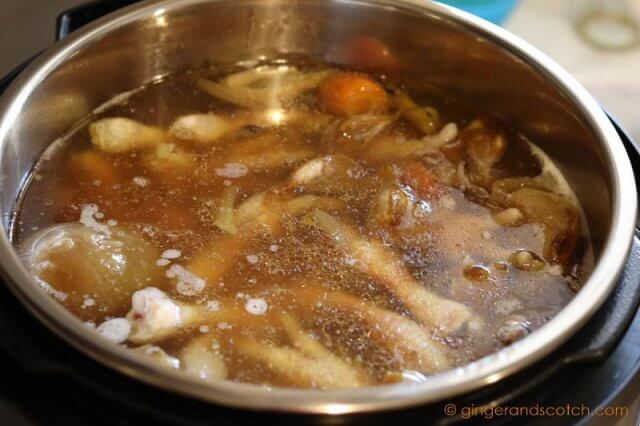 Making Tonkotsu Ramen Stock in Instant Pot Pressure Cooker